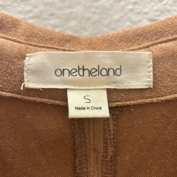 Brown Fringe Poncho - Picture 3 of 3